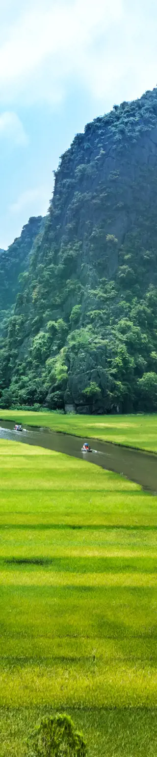 Ninh Binh, die Trockene Halong-Bucht